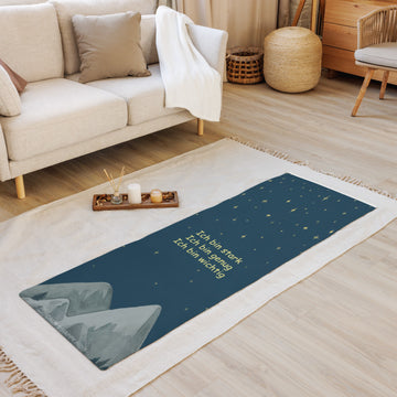 Calm Happy Kids - Kinder Yoga Matte Affirmationen