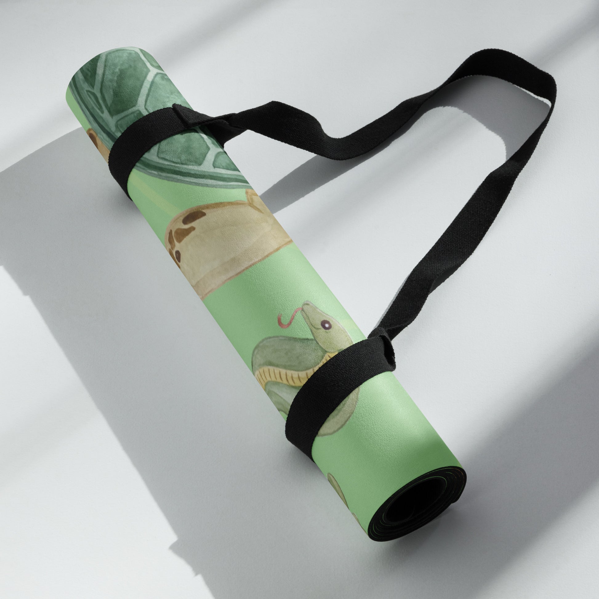 Calm Happy Kids - Kinder Yoga Matte Grün