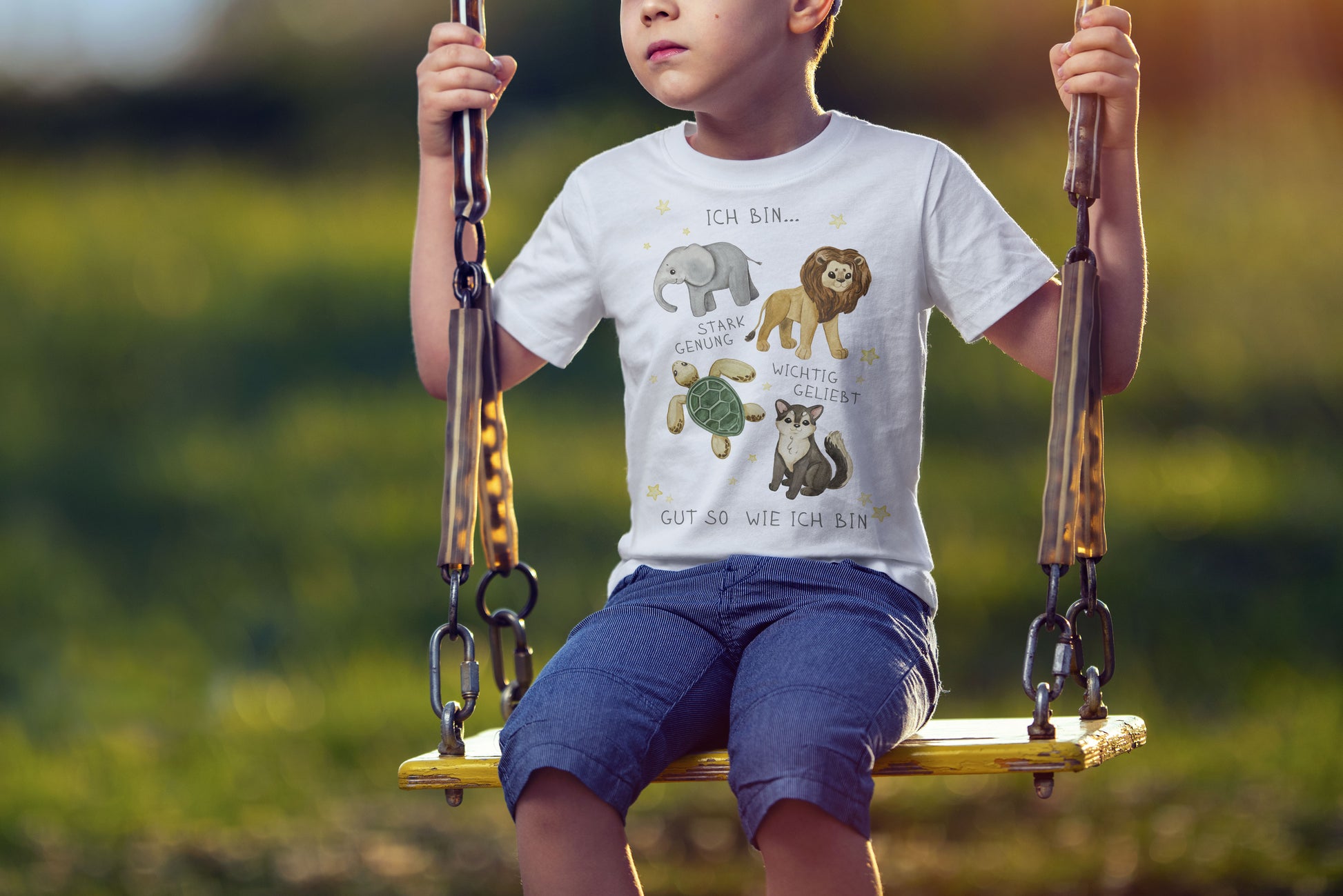 Calm Happy Kids - T-Shirt mit Affirmationen für Kinder (5-14J)